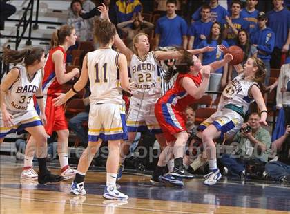 Thumbnail 1 in Berlin vs. Bacon Academy (CIAC Class M Final) photogallery.