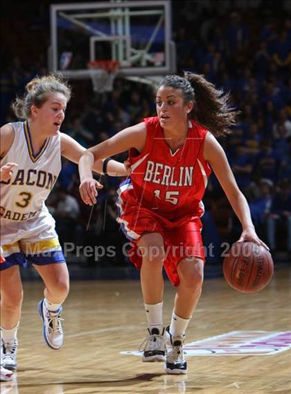Thumbnail 1 in Berlin vs. Bacon Academy (CIAC Class M Final) photogallery.
