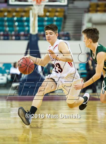 Thumbnail 1 in Manitou Springs vs. Colorado Academy (CHSAA 3A Consolation Final) photogallery.