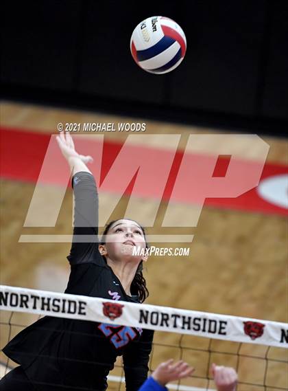 Thumbnail 2 in Southside vs. North Little Rock (AAA 6A First Round Playoff) photogallery.