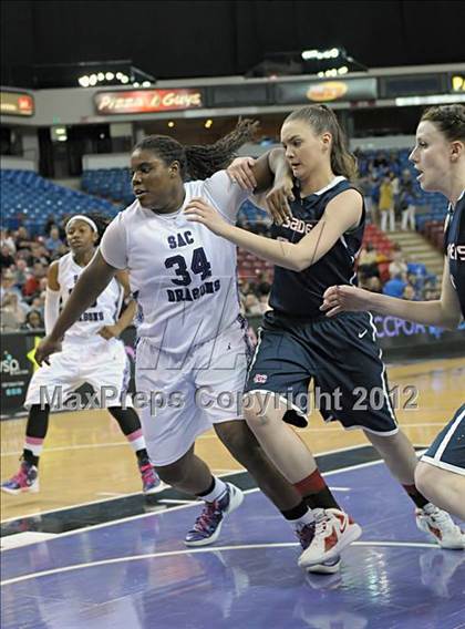 Thumbnail 1 in Modesto Christian vs. Sacramento (CIF SJS D3 Final) photogallery.