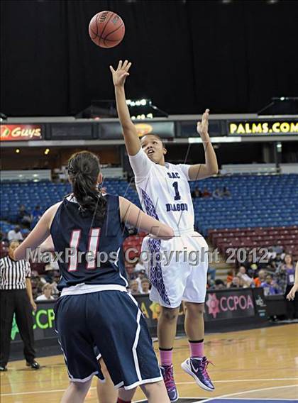 Thumbnail 2 in Modesto Christian vs. Sacramento (CIF SJS D3 Final) photogallery.