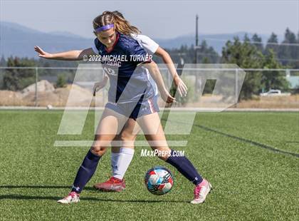 Thumbnail 2 in Coeur d'Alene Charter Academy vs Coeur d'Alene (scrimmage) photogallery.
