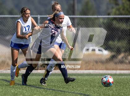 Thumbnail 3 in Coeur d'Alene Charter Academy vs Coeur d'Alene (scrimmage) photogallery.