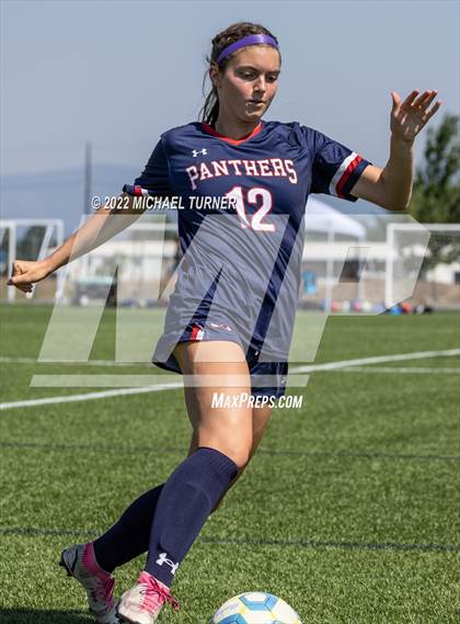 Thumbnail 2 in Coeur d'Alene Charter Academy vs Coeur d'Alene (scrimmage) photogallery.
