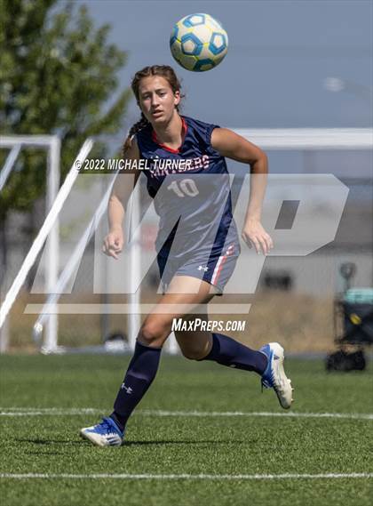 Thumbnail 2 in Coeur d'Alene Charter Academy vs Coeur d'Alene (scrimmage) photogallery.