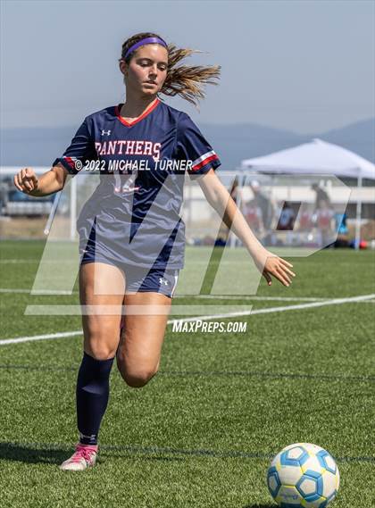 Thumbnail 1 in Coeur d'Alene Charter Academy vs Coeur d'Alene (scrimmage) photogallery.