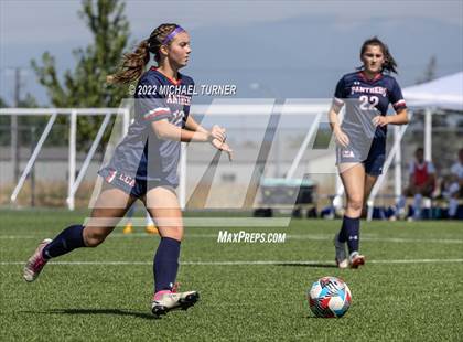 Thumbnail 2 in Coeur d'Alene Charter Academy vs Coeur d'Alene (scrimmage) photogallery.