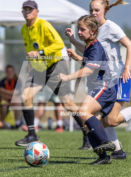 Thumbnail 3 in Coeur d'Alene Charter Academy vs Coeur d'Alene (scrimmage) photogallery.