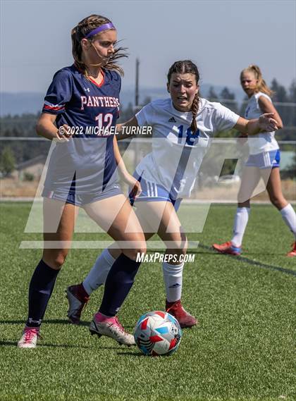 Thumbnail 3 in Coeur d'Alene Charter Academy vs Coeur d'Alene (scrimmage) photogallery.