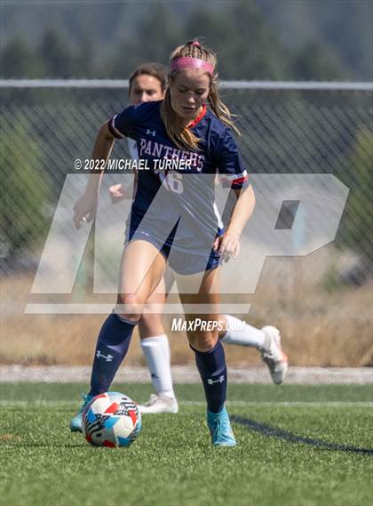 Thumbnail 3 in Coeur d'Alene Charter Academy vs Coeur d'Alene (scrimmage) photogallery.