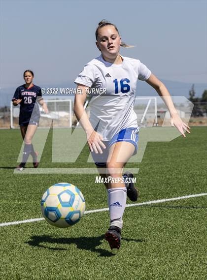 Thumbnail 2 in Coeur d'Alene Charter Academy vs Coeur d'Alene (scrimmage) photogallery.