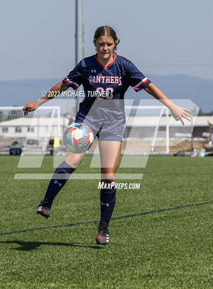 Thumbnail 1 in Coeur d'Alene Charter Academy vs Coeur d'Alene (scrimmage) photogallery.