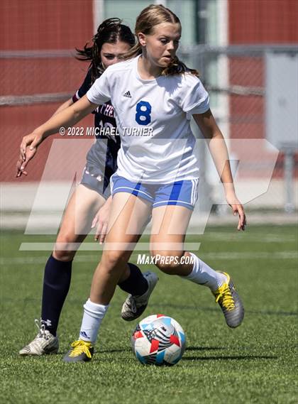 Thumbnail 3 in Coeur d'Alene Charter Academy vs Coeur d'Alene (scrimmage) photogallery.