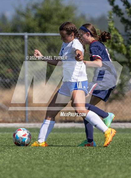Thumbnail 2 in Coeur d'Alene Charter Academy vs Coeur d'Alene (scrimmage) photogallery.