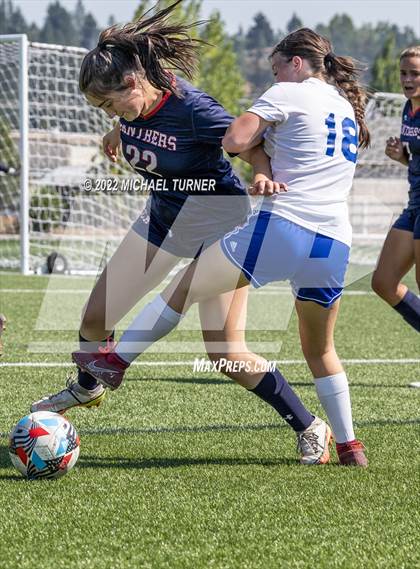 Thumbnail 2 in Coeur d'Alene Charter Academy vs Coeur d'Alene (scrimmage) photogallery.