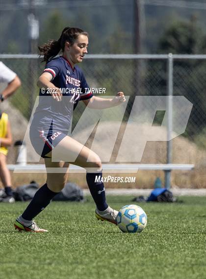 Thumbnail 1 in Coeur d'Alene Charter Academy vs Coeur d'Alene (scrimmage) photogallery.