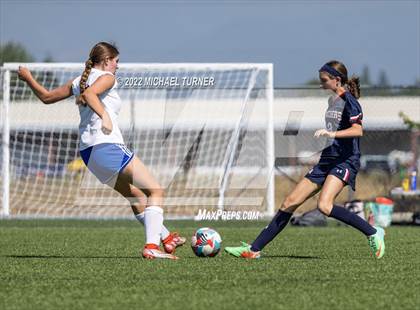 Thumbnail 2 in Coeur d'Alene Charter Academy vs Coeur d'Alene (scrimmage) photogallery.