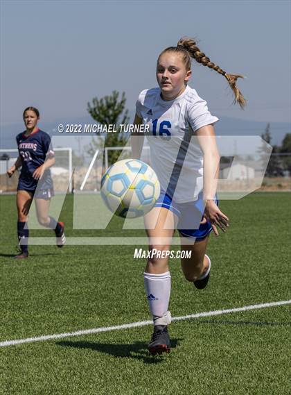 Thumbnail 1 in Coeur d'Alene Charter Academy vs Coeur d'Alene (scrimmage) photogallery.