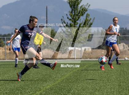 Thumbnail 2 in Coeur d'Alene Charter Academy vs Coeur d'Alene (scrimmage) photogallery.
