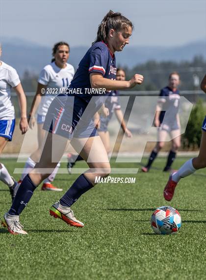Thumbnail 3 in Coeur d'Alene Charter Academy vs Coeur d'Alene (scrimmage) photogallery.