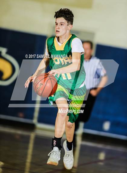 Thumbnail 2 in  La Canada vs Royal (West Valley Tip-off) photogallery.