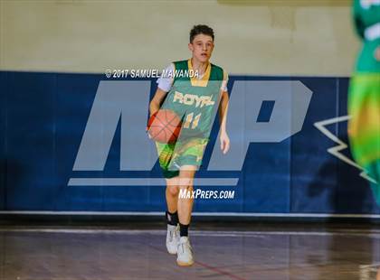 Thumbnail 2 in  La Canada vs Royal (West Valley Tip-off) photogallery.