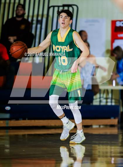 Thumbnail 2 in  La Canada vs Royal (West Valley Tip-off) photogallery.