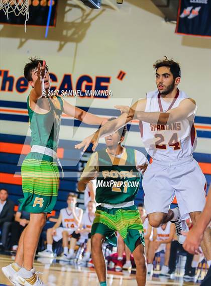 Thumbnail 2 in  La Canada vs Royal (West Valley Tip-off) photogallery.