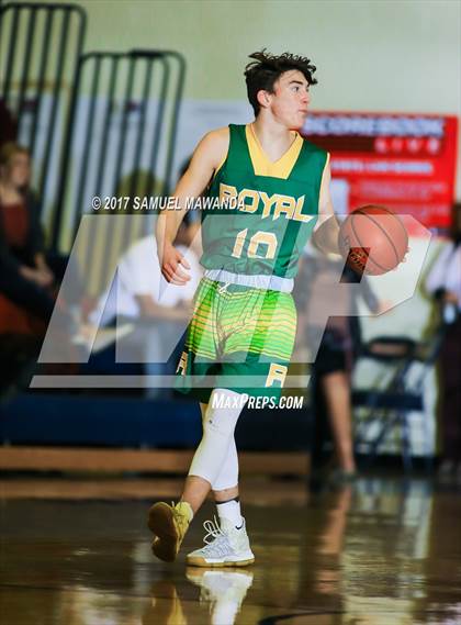 Thumbnail 3 in  La Canada vs Royal (West Valley Tip-off) photogallery.