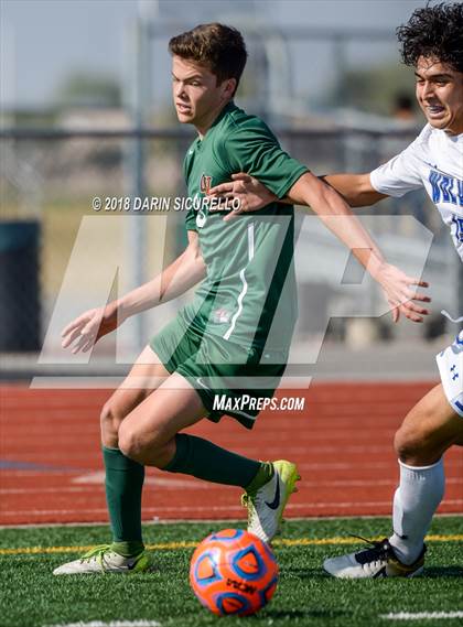 Thumbnail 3 in Campo Verde vs. Chandler (Coyote Classic Tournament) photogallery.