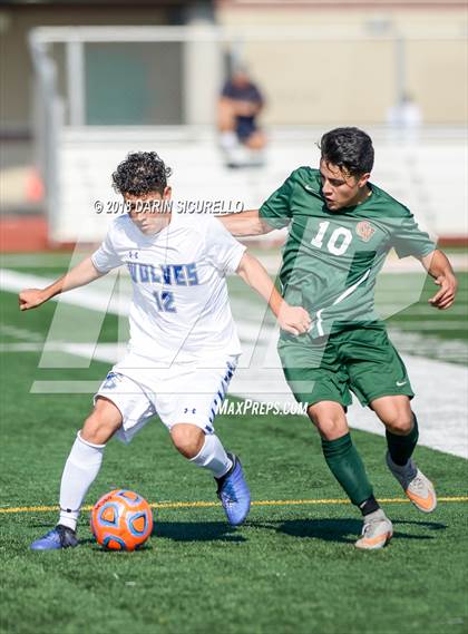 Thumbnail 3 in Campo Verde vs. Chandler (Coyote Classic Tournament) photogallery.