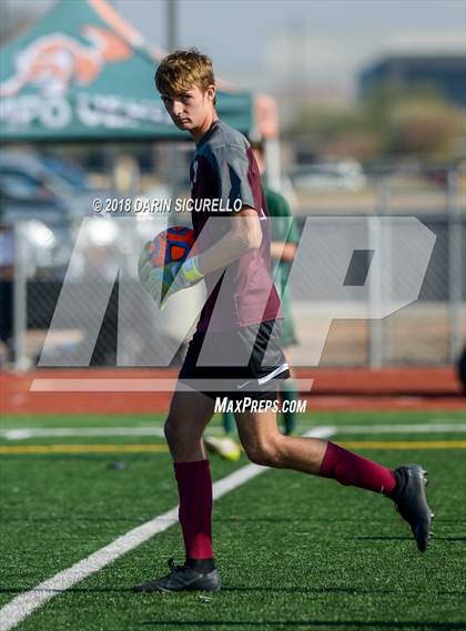 Thumbnail 3 in Campo Verde vs. Chandler (Coyote Classic Tournament) photogallery.