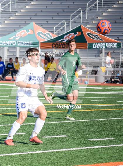 Thumbnail 3 in Campo Verde vs. Chandler (Coyote Classic Tournament) photogallery.