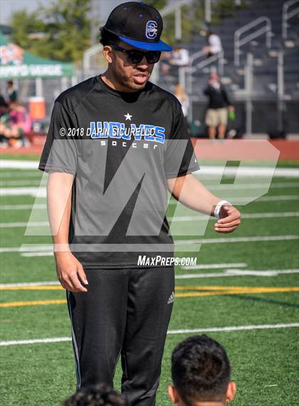 Thumbnail 2 in Campo Verde vs. Chandler (Coyote Classic Tournament) photogallery.