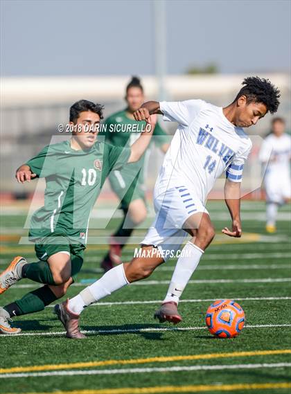 Thumbnail 2 in Campo Verde vs. Chandler (Coyote Classic Tournament) photogallery.