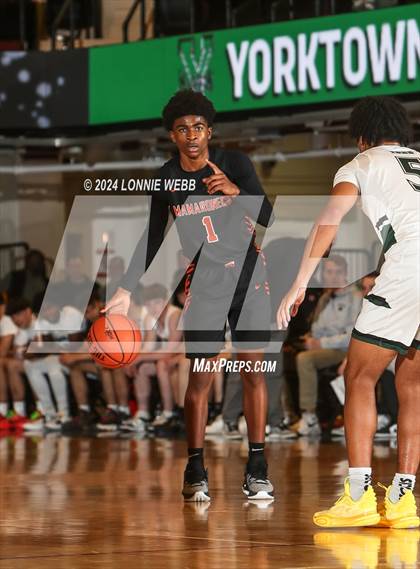 Thumbnail 3 in Yorktown vs. Mamaroneck (Slam Dunk Showcase) photogallery.