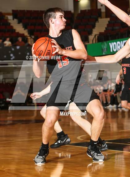 Thumbnail 2 in Yorktown vs. Mamaroneck (Slam Dunk Showcase) photogallery.