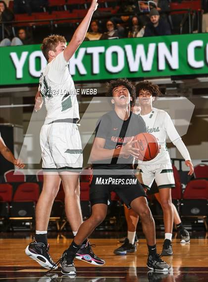 Thumbnail 2 in Yorktown vs. Mamaroneck (Slam Dunk Showcase) photogallery.