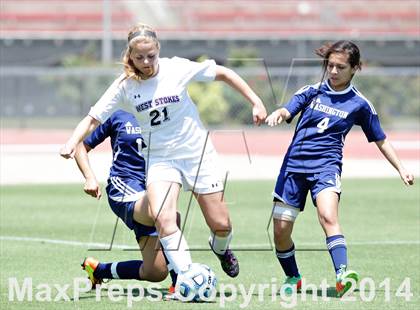 Thumbnail 3 in Washington vs. West Stokes (NCHSAA 2A Final) photogallery.