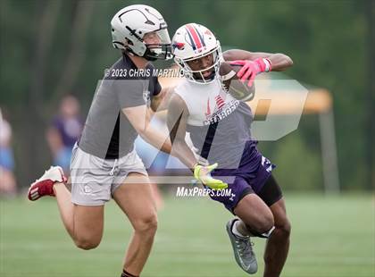 Thumbnail 3 in Butler vs Providence Day (Powerade 7 on 7) photogallery.