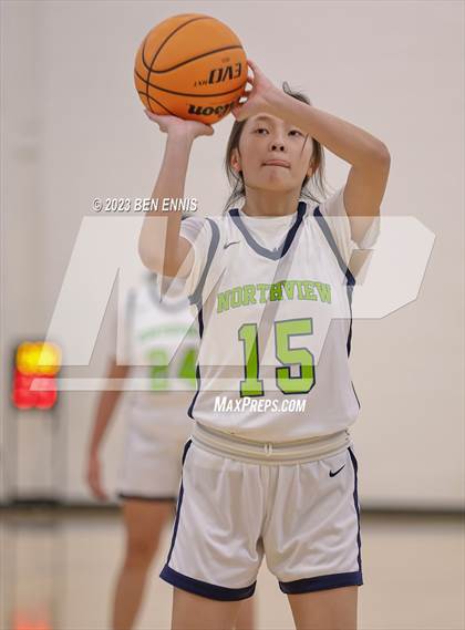 Thumbnail 3 in Northview vs Social Circle (MLK Luella HoopKlub Showcase) photogallery.