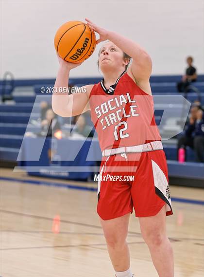 Thumbnail 1 in Northview vs Social Circle (MLK Luella HoopKlub Showcase) photogallery.