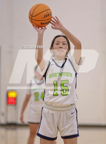 Thumbnail 1 in Northview vs Social Circle (MLK Luella HoopKlub Showcase) photogallery.