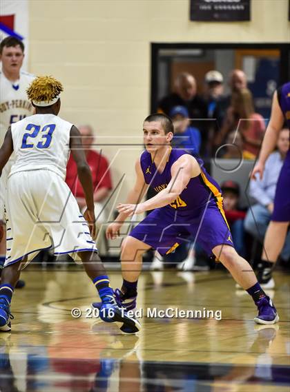 Thumbnail 1 in Guy-Perkins vs. Bay (AAA 1A Third Round Playoff) photogallery.