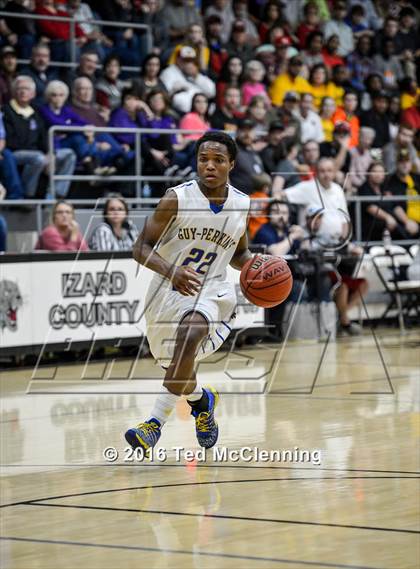Thumbnail 2 in Guy-Perkins vs. Bay (AAA 1A Third Round Playoff) photogallery.