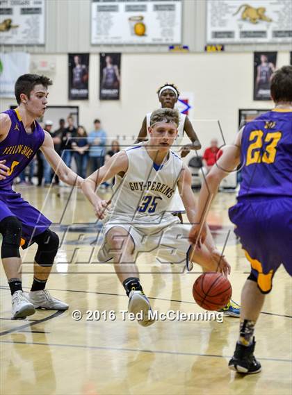 Thumbnail 2 in Guy-Perkins vs. Bay (AAA 1A Third Round Playoff) photogallery.