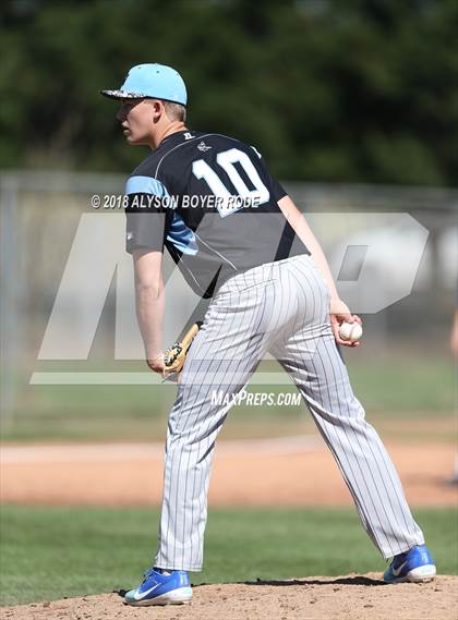 Thumbnail 2 in Pleasant Valley vs. Carlmont (The Boras Classic) photogallery.