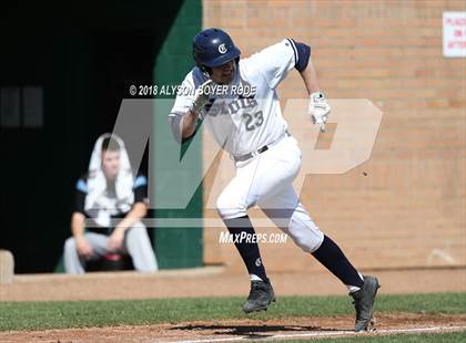 Thumbnail 2 in Pleasant Valley vs. Carlmont (The Boras Classic) photogallery.