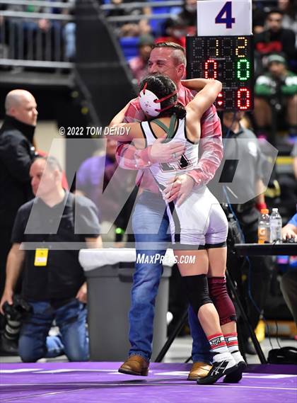 Thumbnail 1 in UIL State Championships - 6A 95lb Final photogallery.